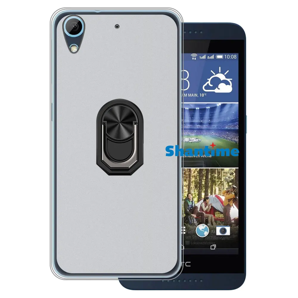 Роскошный противоударный кольцевой держатель для HTC Desire 626 HTC Desire 626S HTC Desire 626G + чехол мягкий силиконовый защитный чехол из ТПУ