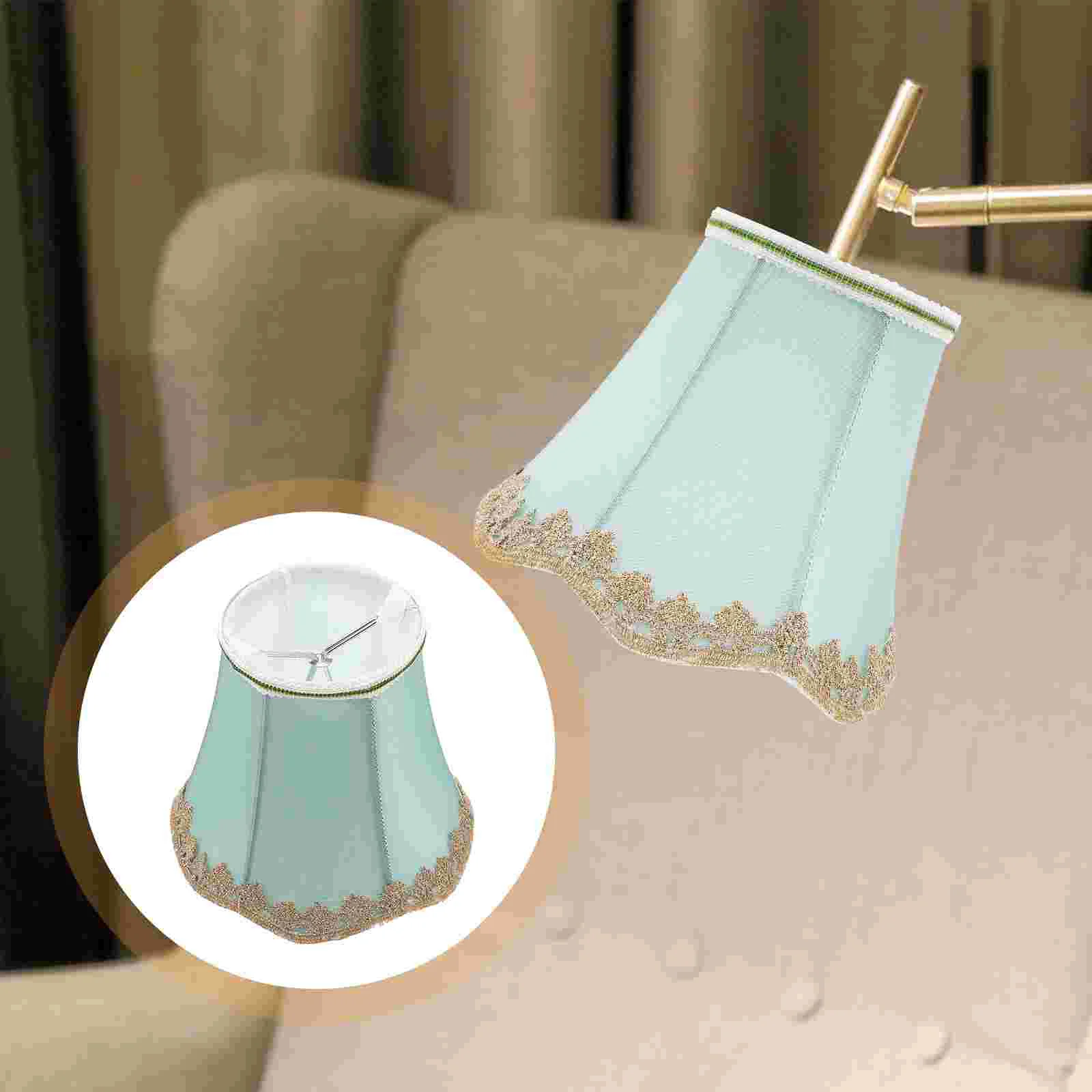 

Fabric Lampshade Home Sconce Lights Table Greenery Decor Bedside Light Accessories Cloth