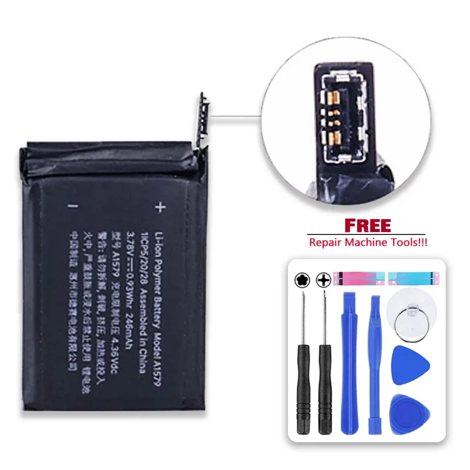 Batteria Per Apple Watch Iwatch Series 1 2 3 Series1 S1 Series2 S2 Series3 S3 S 1 2 3 42Mm 38 Mm Gps Lte Bateira Batterie