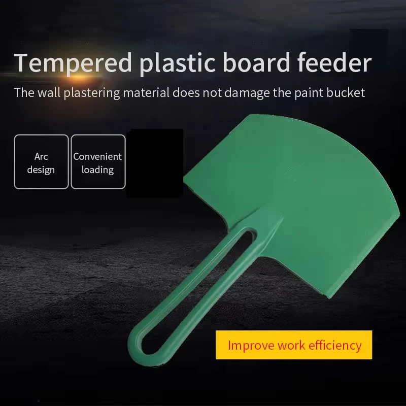 Putty Knife Scraper Drywall Spatula Wall Scraper 1Pc Curved Bucket Scoop For Drywall Finishing Plaster Scraping Decals Patch Construction