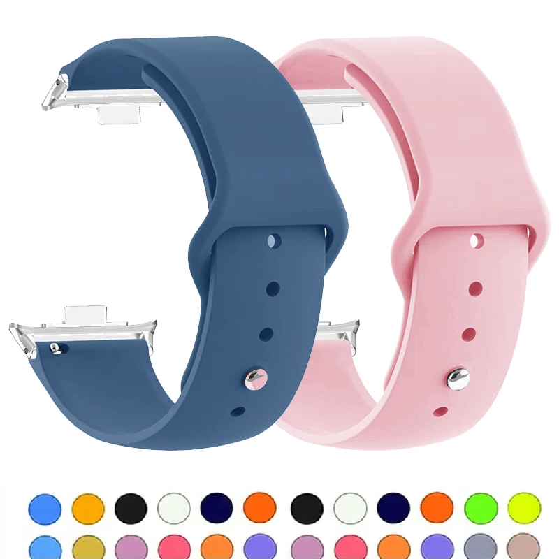 Silicone Sport Smart Watch Replacement Strap