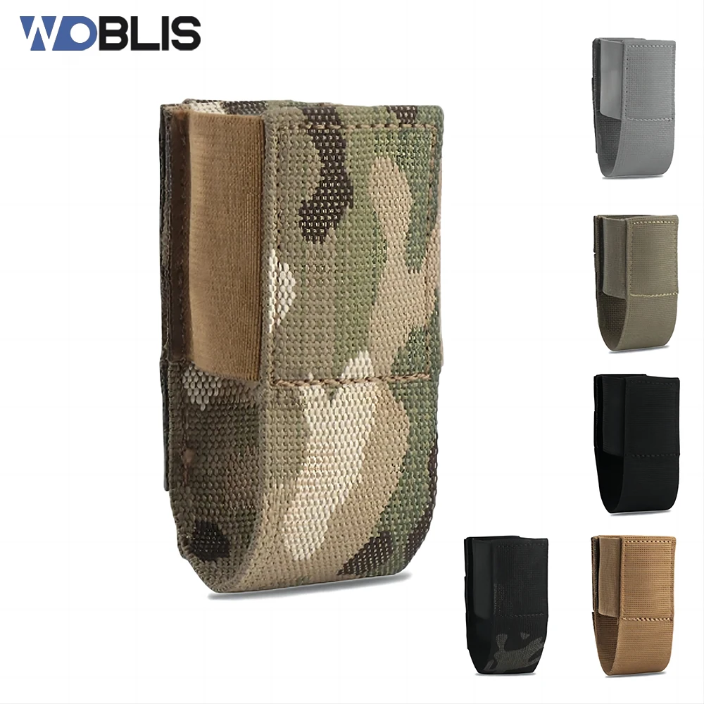 5cm Magazine Pouch Tactical Single Fast Mag Bag Flexible Molle Tool Pouches for Hunting Airsoft Accessories Tactical Equipment