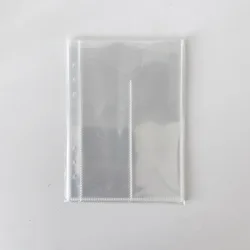 Compact Loose Leaf Kpop Photocard Album & Organizer Notebook (10 pcs stickers bag)