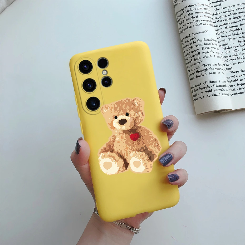 Cute Cat Cartoon Soft Silicone Phone Case Coque
