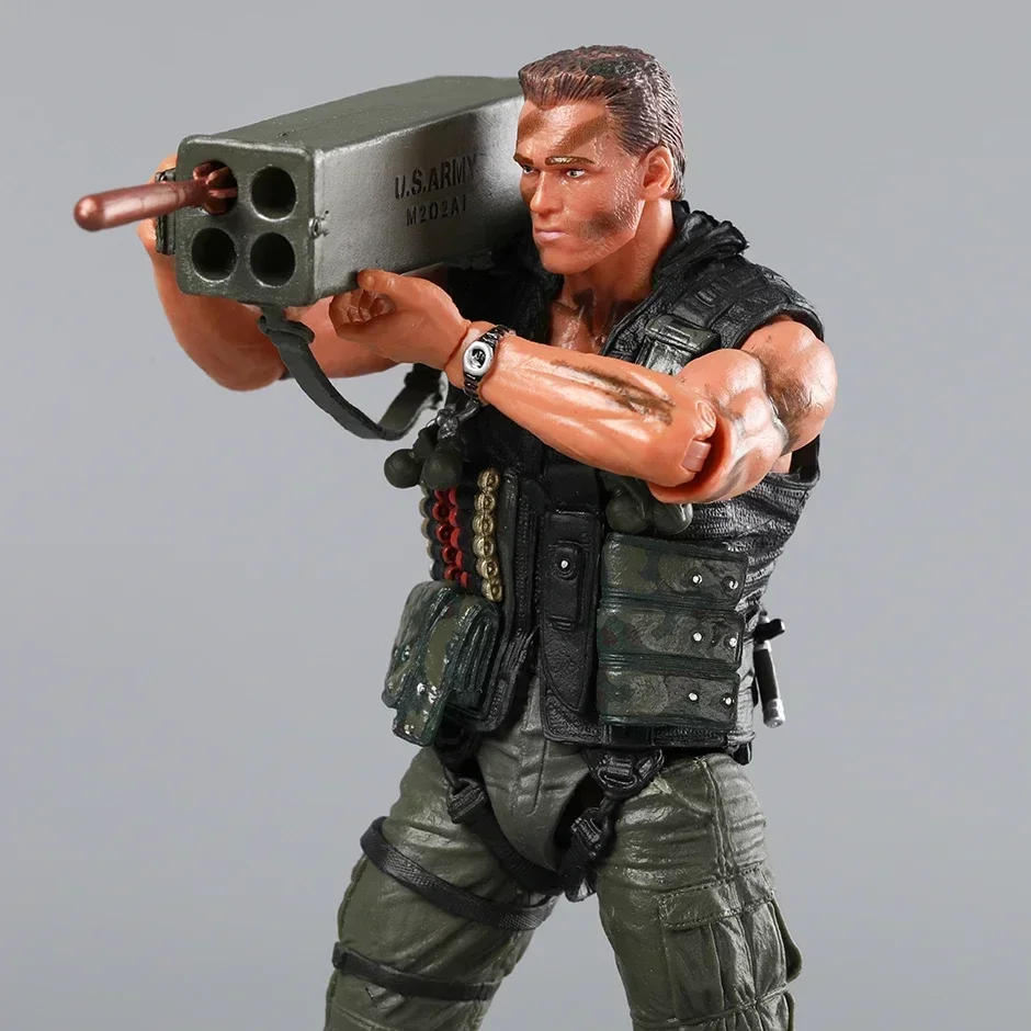 NECA Commando 30th Anniversary John Matrix PVC Action Figure