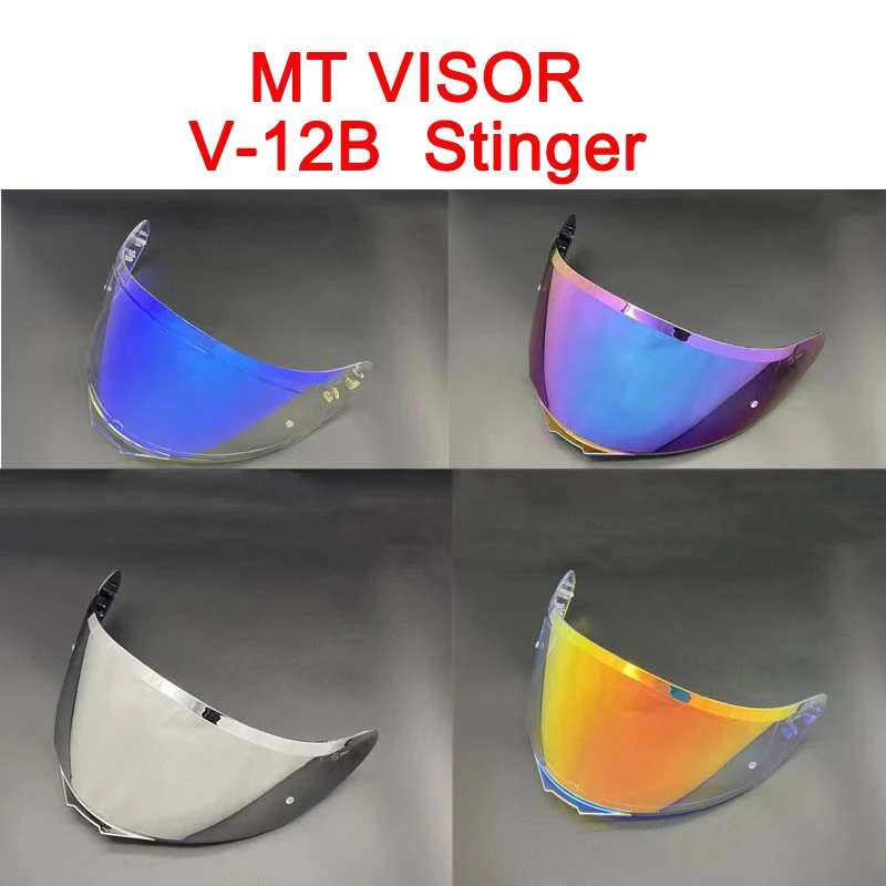 

Helmet Visor For MT V12B Stinger Moto Helmet Shield Lens Accessories Motorcycle Aanti-Scratch Wind Shield