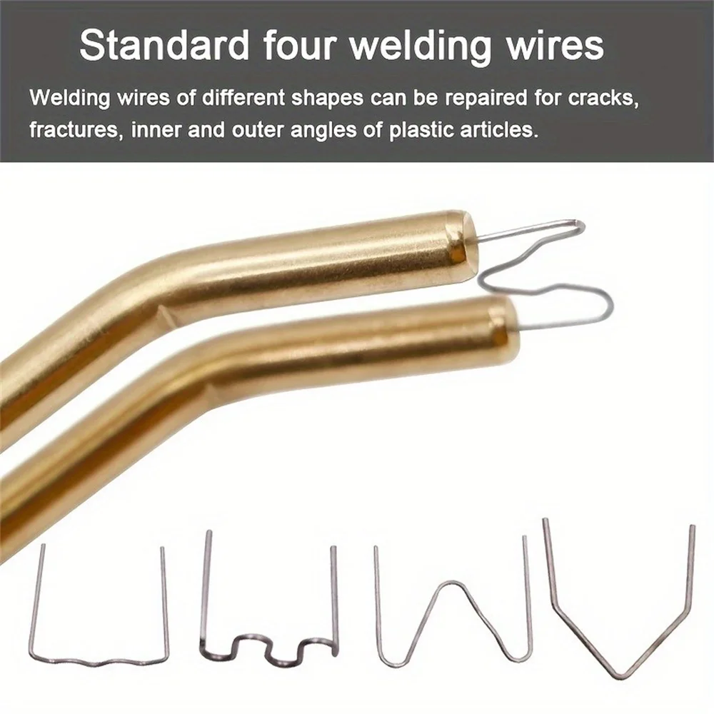 Hot Staples 100pcs For Plastic Welder Car Bumper Repair Welding Machine Kit Stainless Steel Automotive Soldering Tools