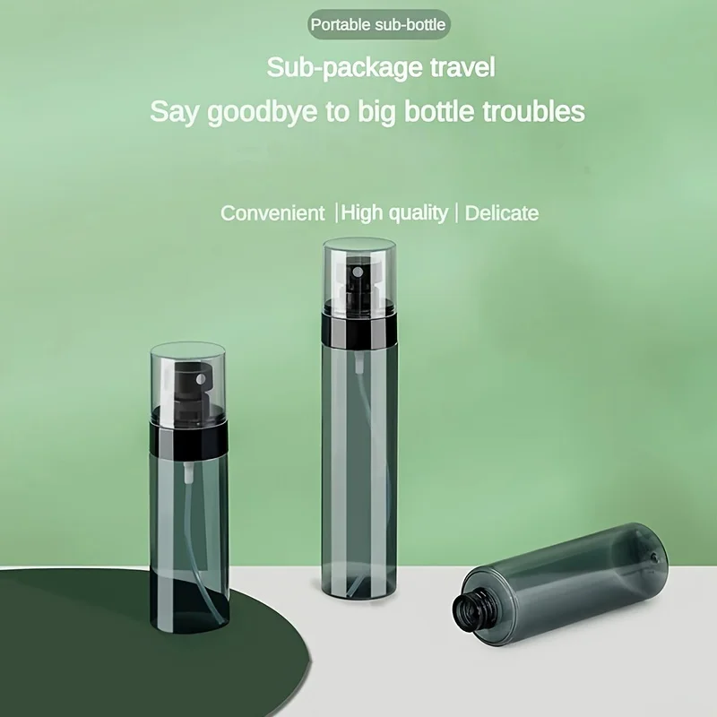 1PC 30ml 60ml 80ml 100ml 120ml Spray Bottle Fine Mist Sub-bottling Travel Portable Small Cosmestic Bottle 5