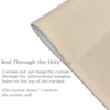 Custom Door Curtain with Words Picture Customized Door Decor Curtain,Kitchen Gifts Personalized Entrance Hanging Half-Curtain 5