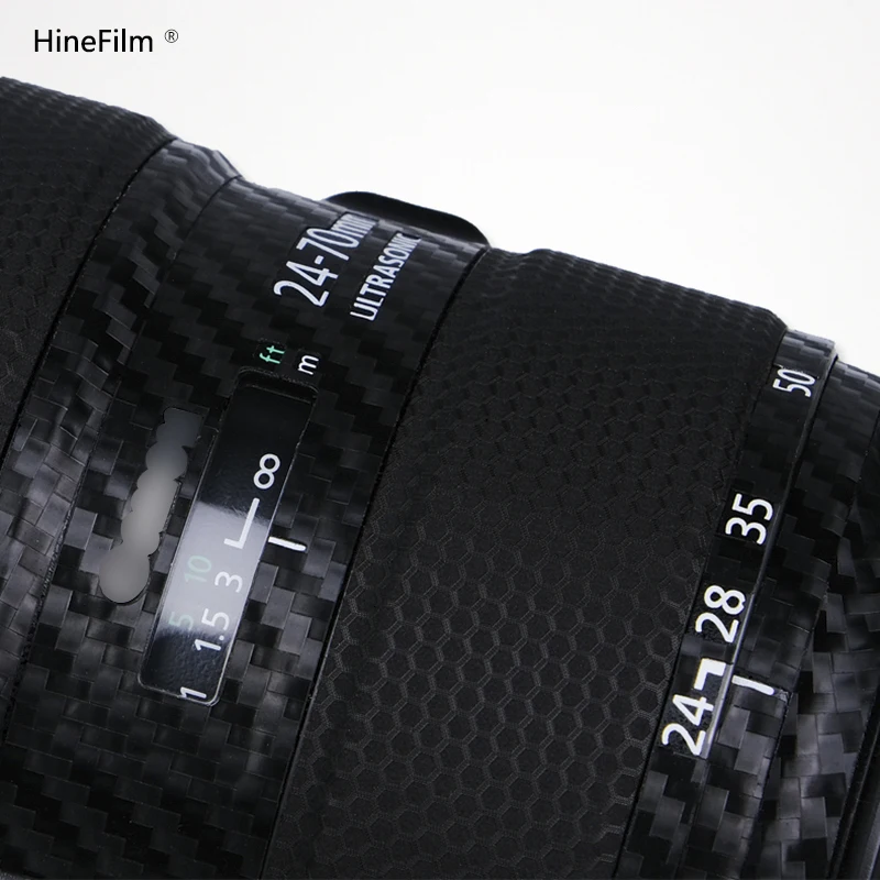 캐논 2470 F2.8 II 렌즈 데칼 스킨, Hinefilm 스킨, 캐논 EF 24-70mm f/2.8L II USM 렌즈 랩 커버, 24-70 스티커 EF24-70
