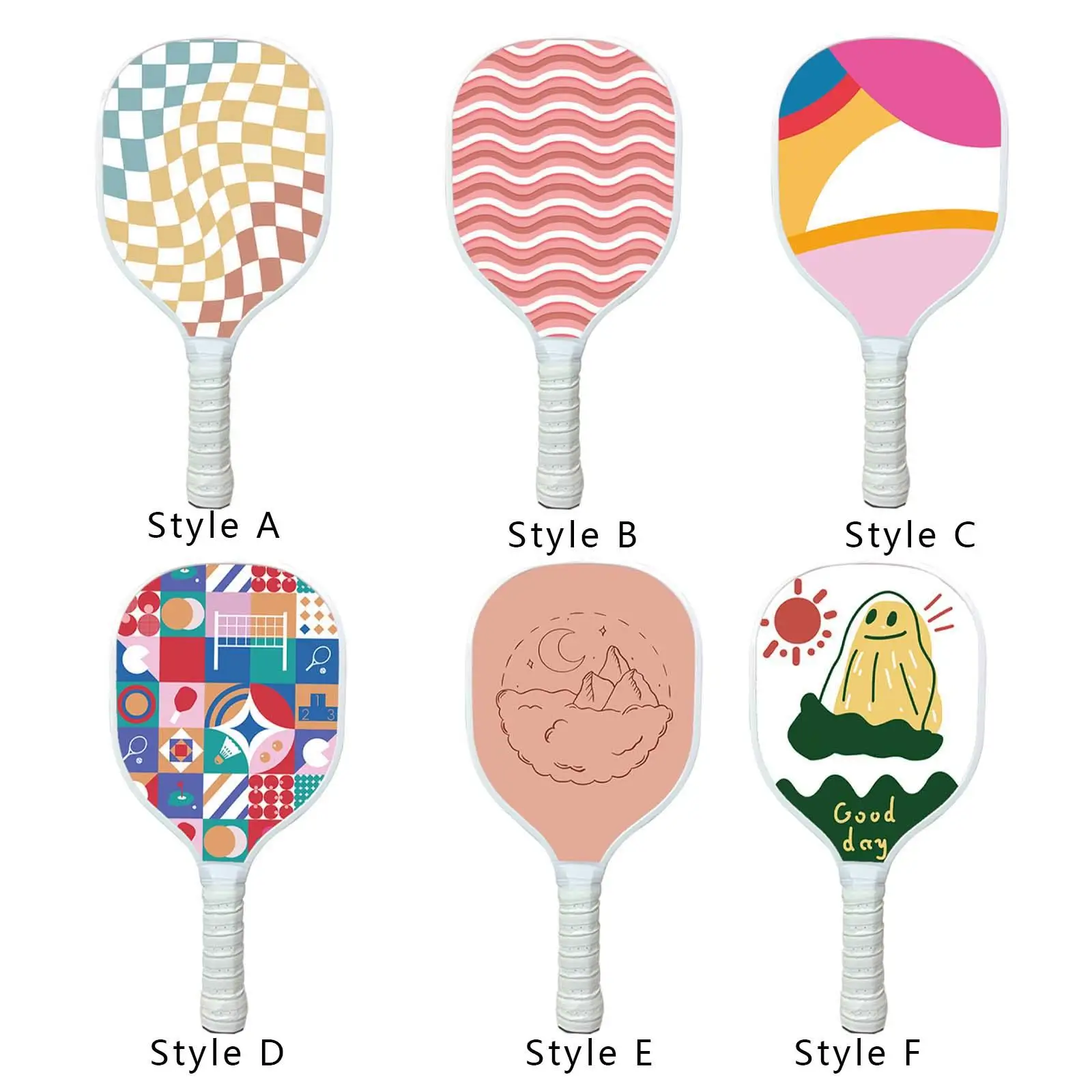 Pickleball Racket Comfortable Wood for Tournament Sports Supplies Men Women