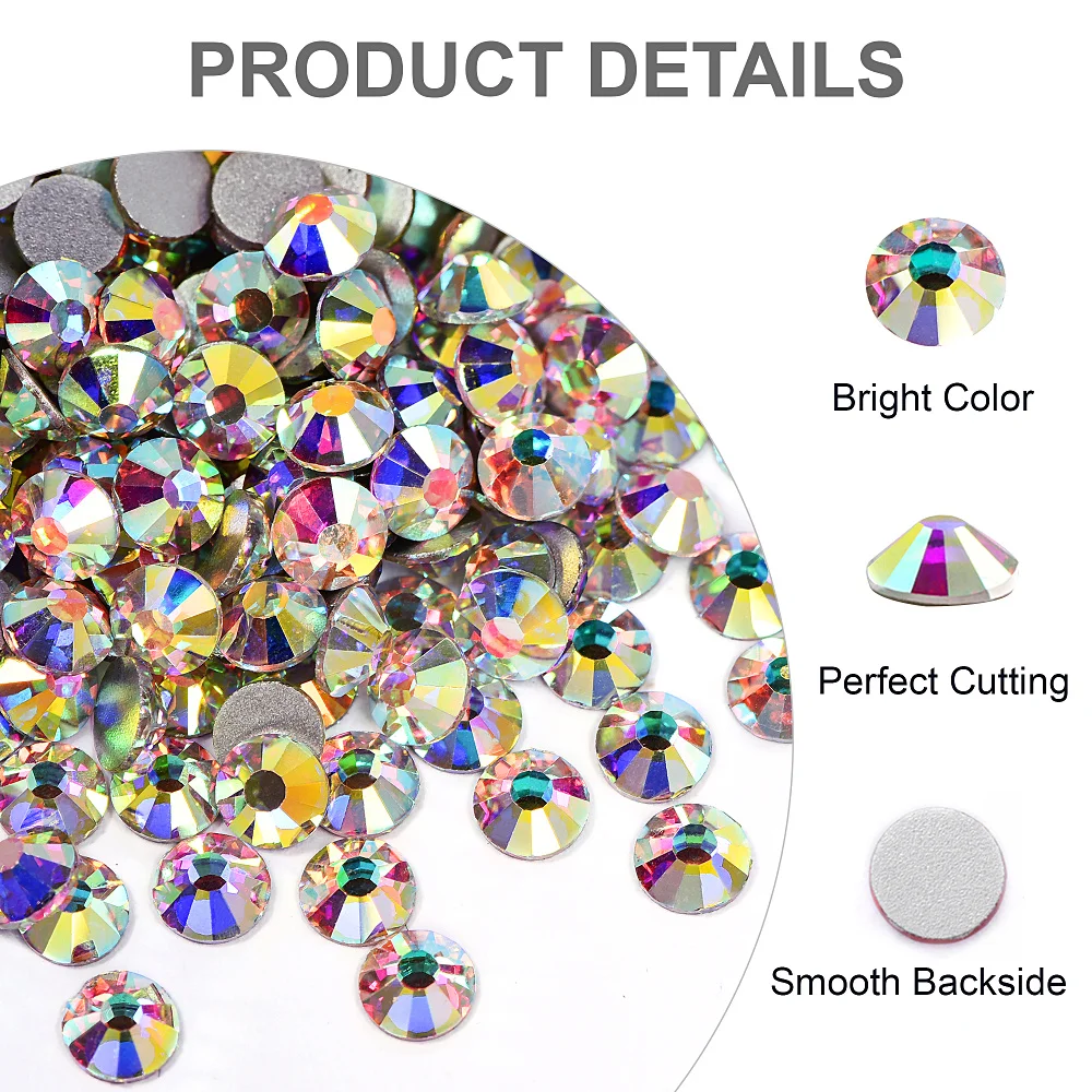 Non Hotfix Rhinestones 4