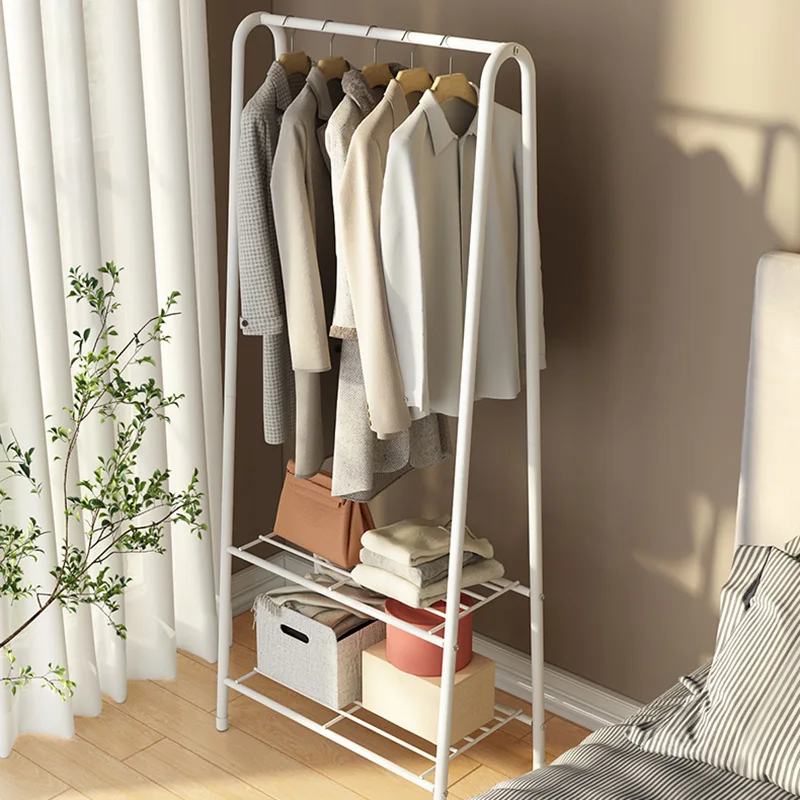 White Multifunctional Coat Rack Metal Nordic Hanging Shoe Coat Hanger Standing Floor Bedroom Percheros Hall Furniture - AliExpress