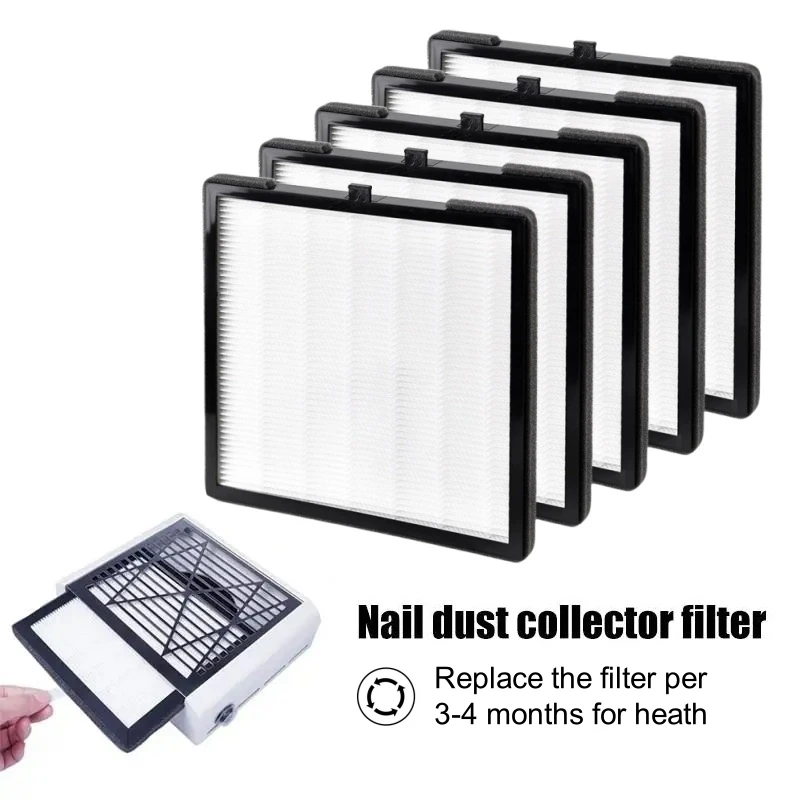 Replacement Filter Nail Vacuum Cleaner Filter For Nail Dust Collector Brushless Dust Extractor Original