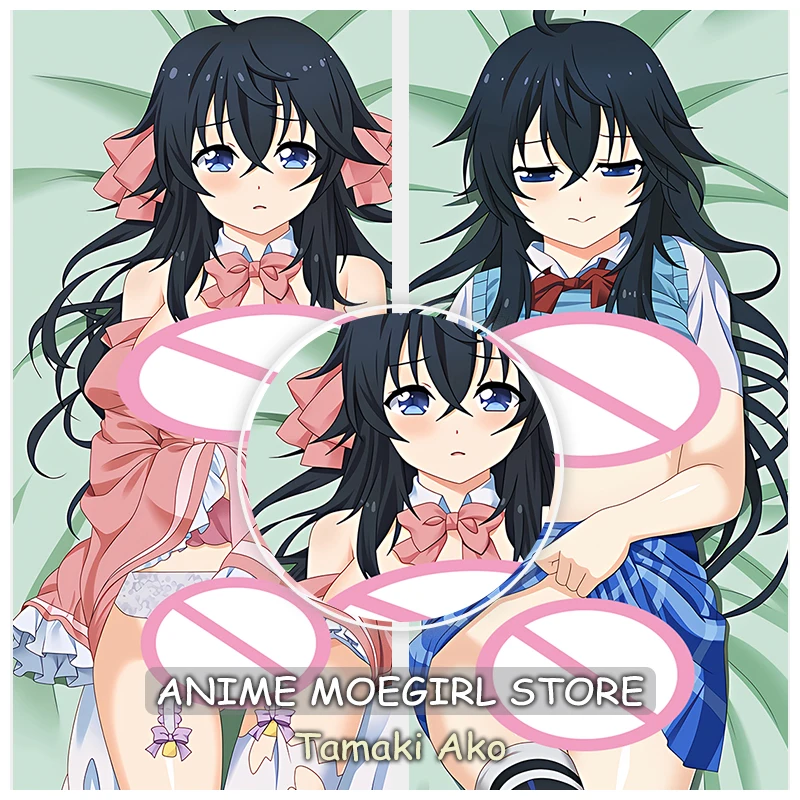 

Cosplay Tamaki Ako Dakimakura 2WAY Hugging Body Pillow Case Anime Otaku Pillow Cushion Cover Xmas Gifts