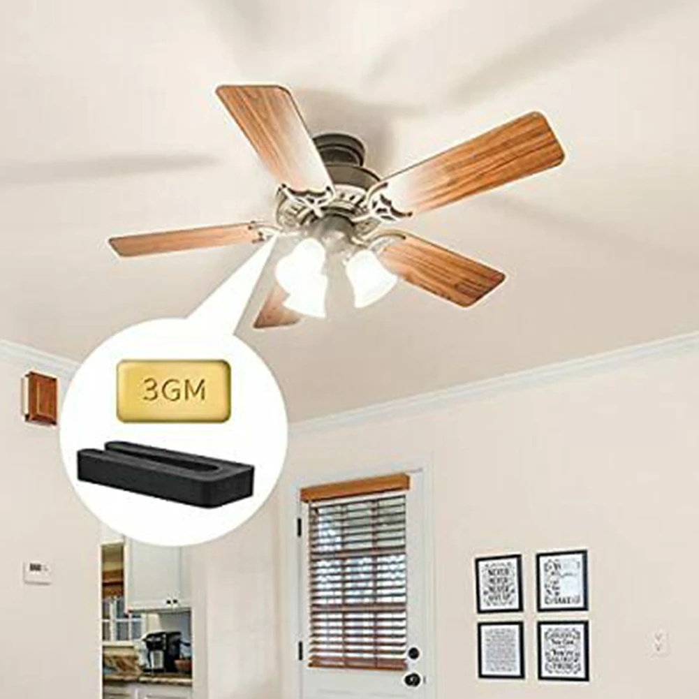4 Sets Ceiling Fan Blade Balancing Kit Fan Balancing Kits Clamp Balance Clamp 3GM Weight Ceiling Hardware Accessories