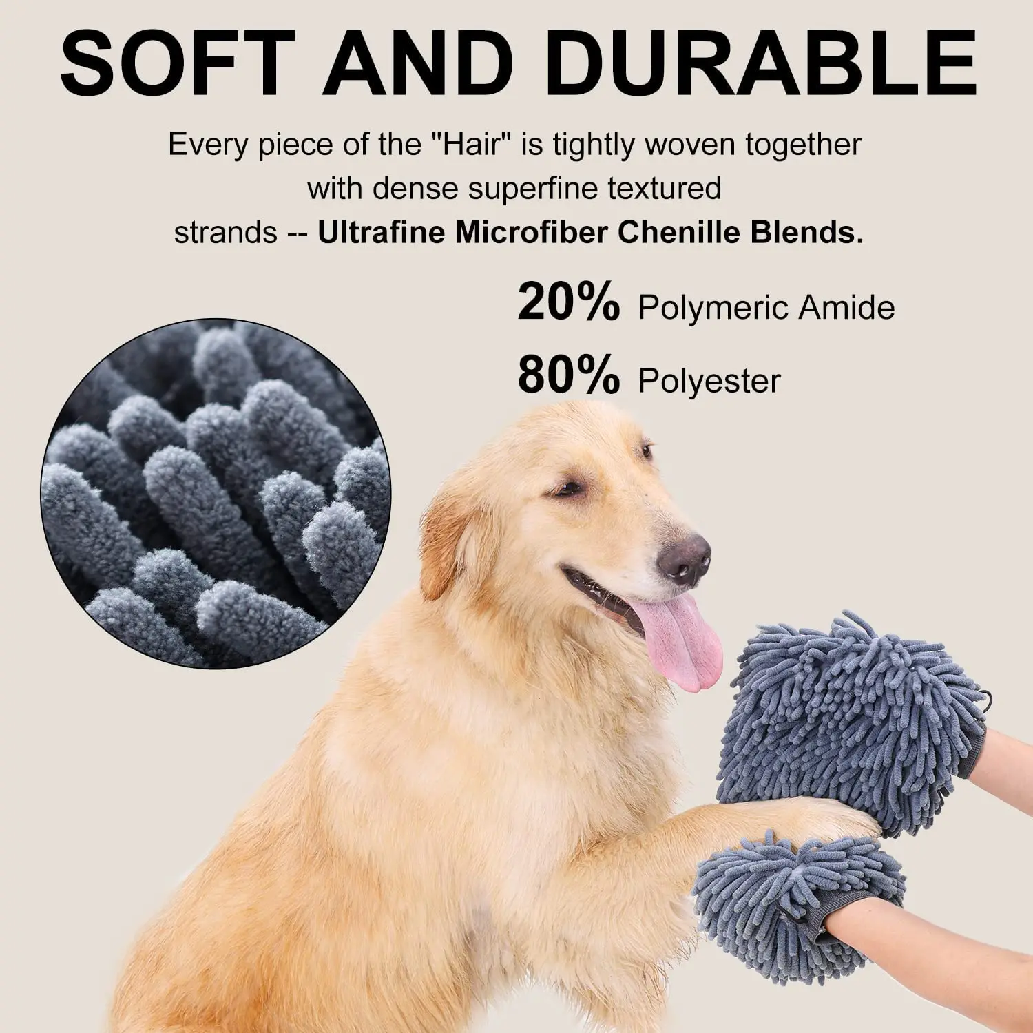 Dog Paw Cleaning Mitt
