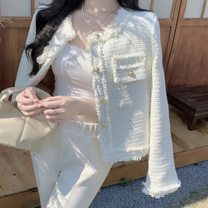 Lucyever Autumn Winter Cardigan Women Sweater Harajuku Design Ins Sweet Knitted Cardigans Female All-Match Loose Print Knitwear main image 0
