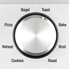 QWMini Smart Toaster Oven,Brushed Stainless Steel,BOV450XL 3