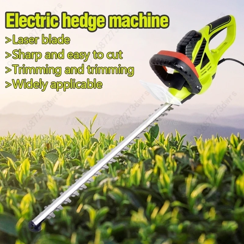 750W 220V Electric Pruner Shear Household Hedge Trimmer Garden Plant Pruning Tools Pruning Saw Tea Trimmer With 15m / 30m Line 2