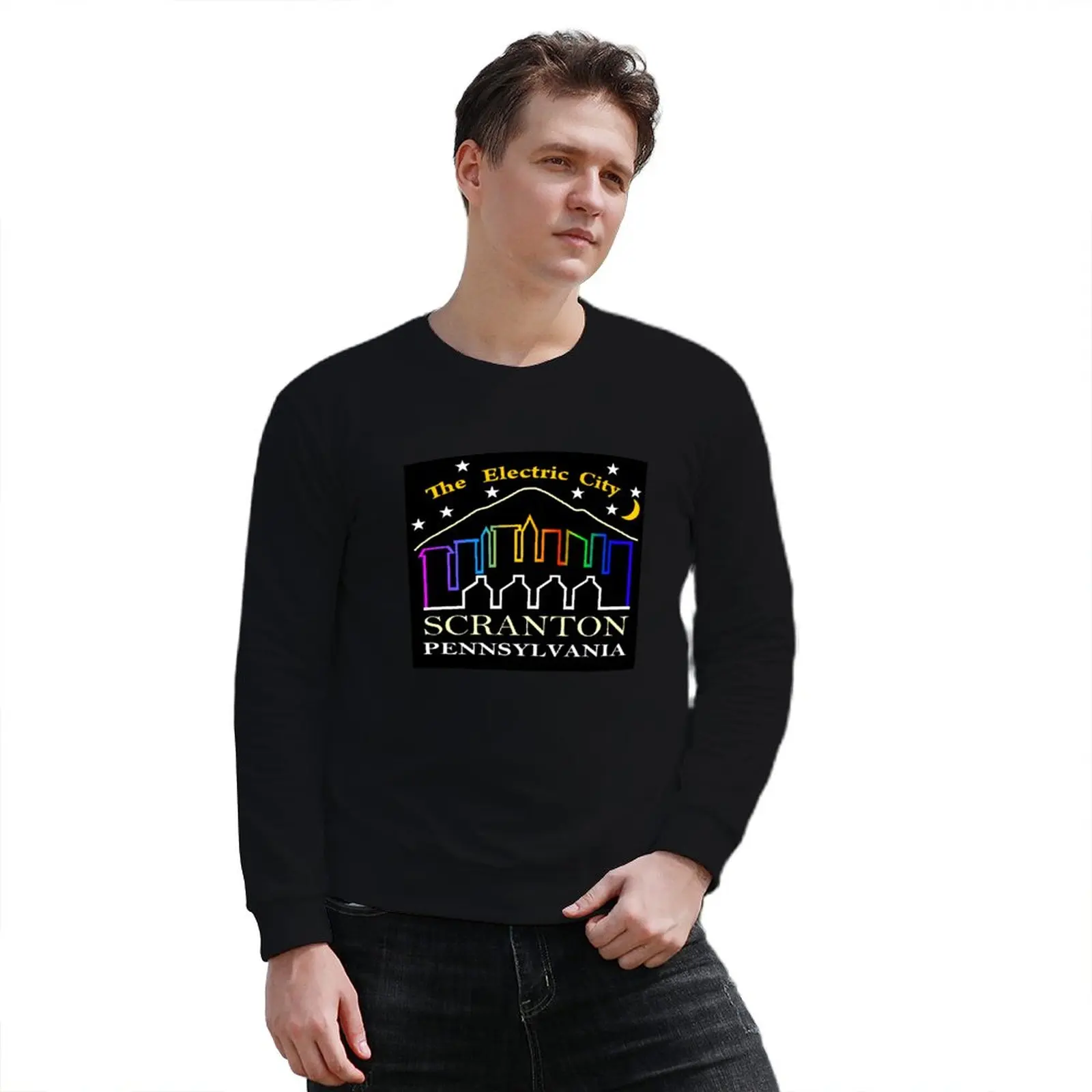 New The Electric City Sweatshirt winter clothes men's coat essentials autumn hooded sweatshirts