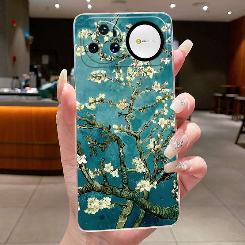 Clear Luxury Fashion Butterfly Flowers Soft TPU Phone Case