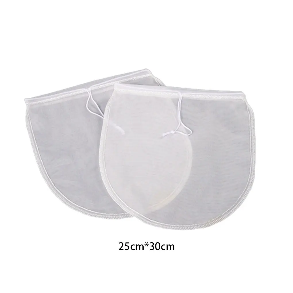 2/3/5 2pcs Nut Milk Bag For Easy And Safe Straining Made With Materials Made With Nylon Polyester