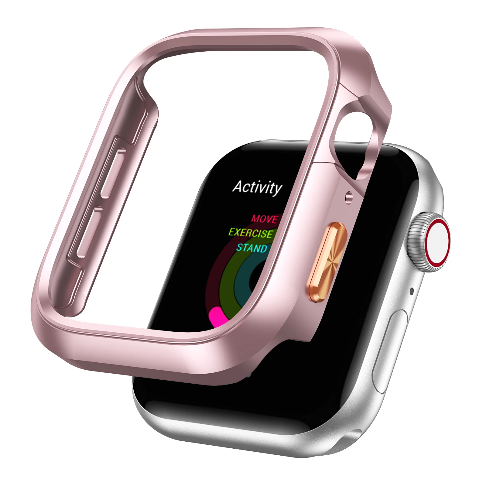 Durable Protective Frame Bumper Cover for Apple Watch - Unisex Watch Case