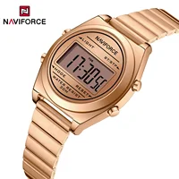 NAVIFORCE NF5066 Digital Women Watch Sport Date Week Alarm Casual Waterproof Original Lady Electronic Clock