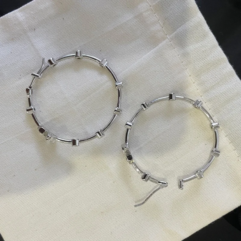 

Retro Bamboo Hoop Earrings Planet Saturn Jewelry High Quality Women Girl Gift Birthday Party