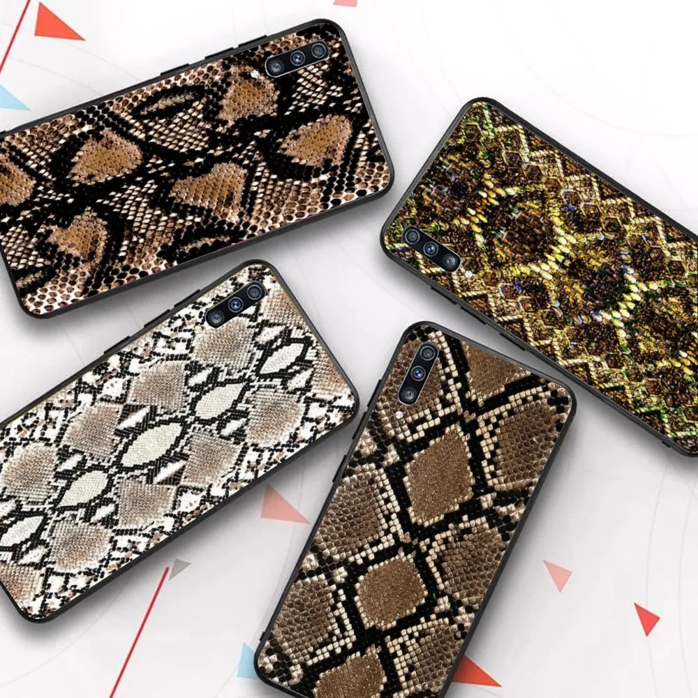 

Snake Skin Phone Case For Samsung A 10 11 12 13 20 21 22 30 31 32 40 51 52 53 70 71 72 73 91 13 shell