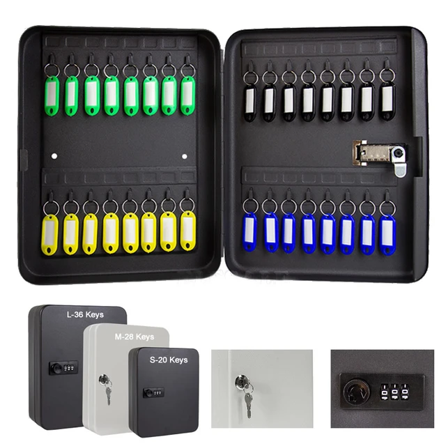Passwort Key Lock-Box Schlüssel Safe Storage Box Kombination/Key Lock  Ersatz Auto Schlüssel Organizer Box Für Home Office fabrik Speicher  Verwenden - AliExpress