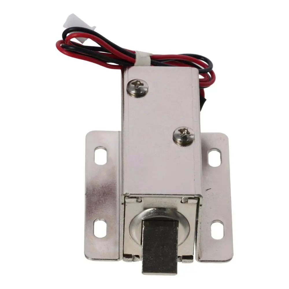 

Silver Electromagnetic Solenoid Lock Cabinet Door Lock Easy to Install 11.4mm Assembly Electirc Lock Electirc Lock