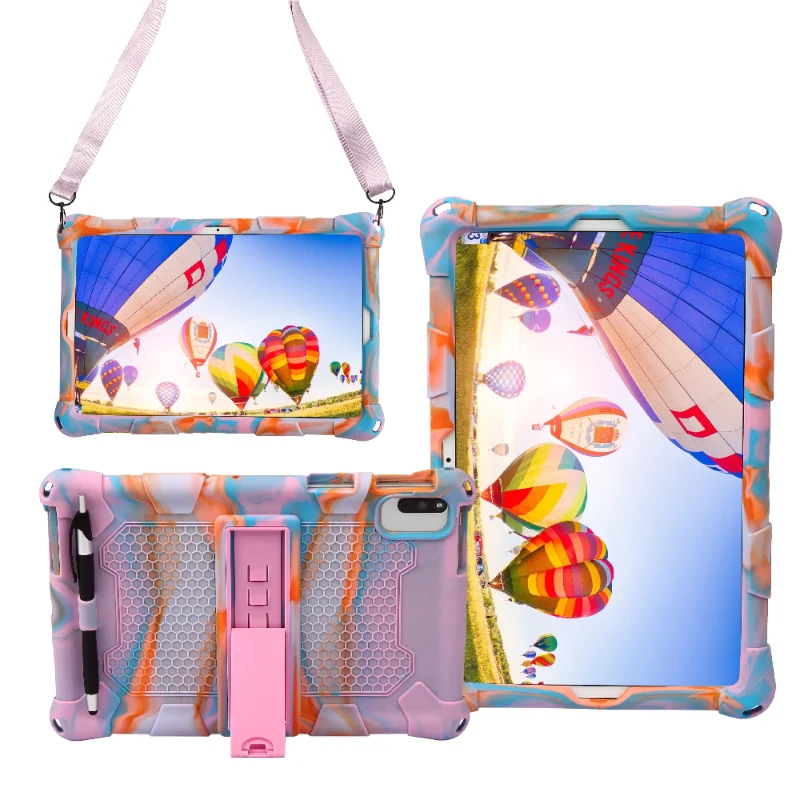 Custodia Per Lenovo Tab P11 Plus Tb-J606F/J616X/J607F Tablet Cover Tab M8 M10 Hd 10.1 Plus 10.3 K10 Soft Kids Shell Stand Funda Capa