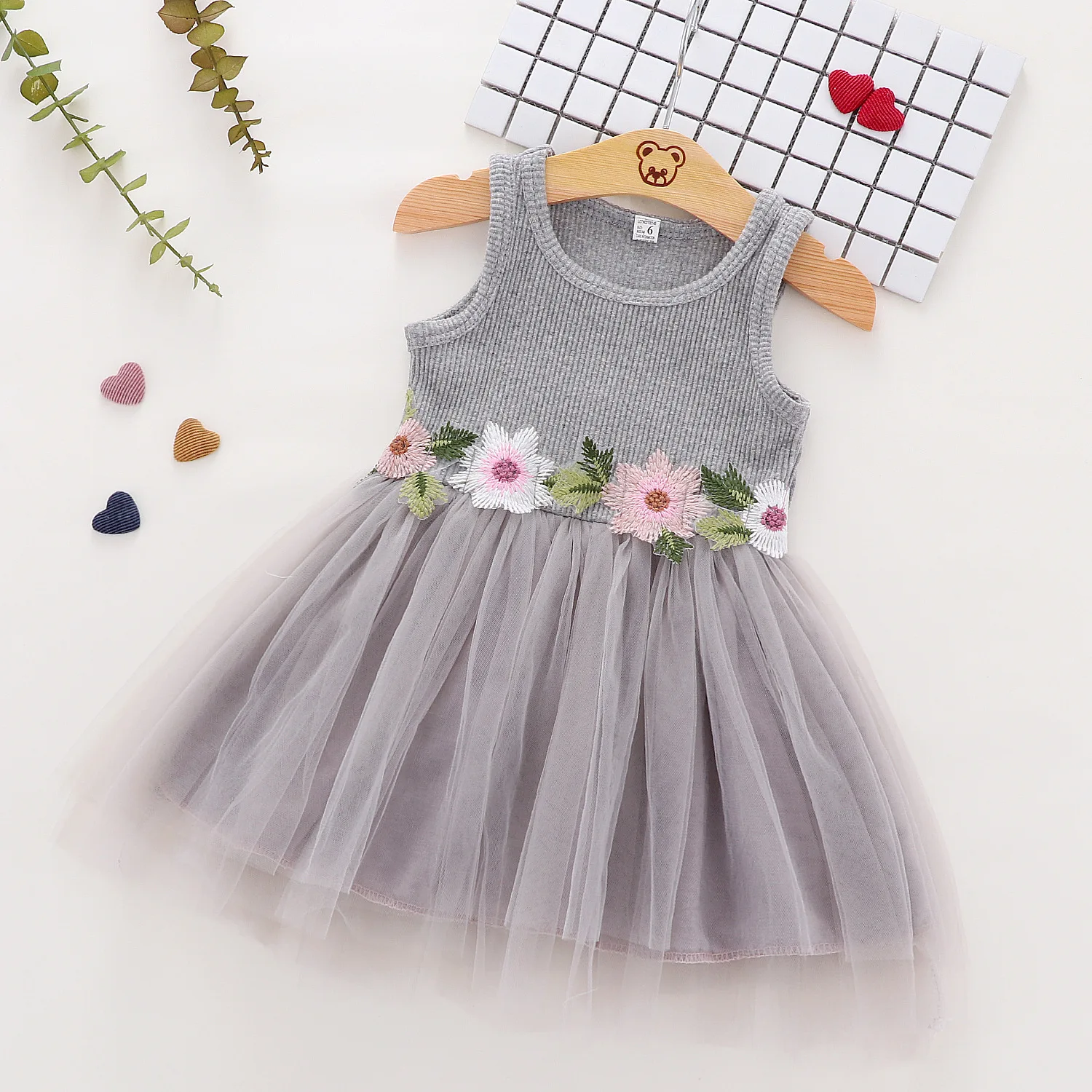 FILOWA jurken voor kinderen meisjes zeemeermin prinses kostuum lange mouw elegante kinderen jurken groen paars glitter tule jurk tutu lente herfst tule rok bruiloft partij meisjes jurk, 4-5 jaar