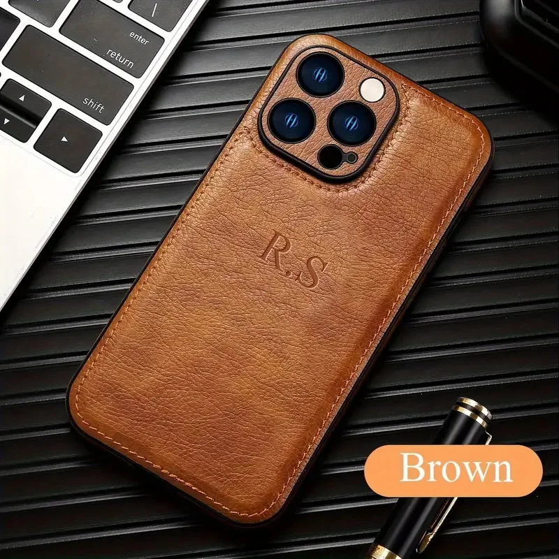 Personalized Customizable Initials Name Case For iPhone 16 15 14