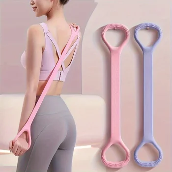 Yoga Fitness Elastic Resistance Band Elastic Rope with Exercise Tension Band, Used as Fitness Equipment for Shoulder, Arm, Back, Should 1