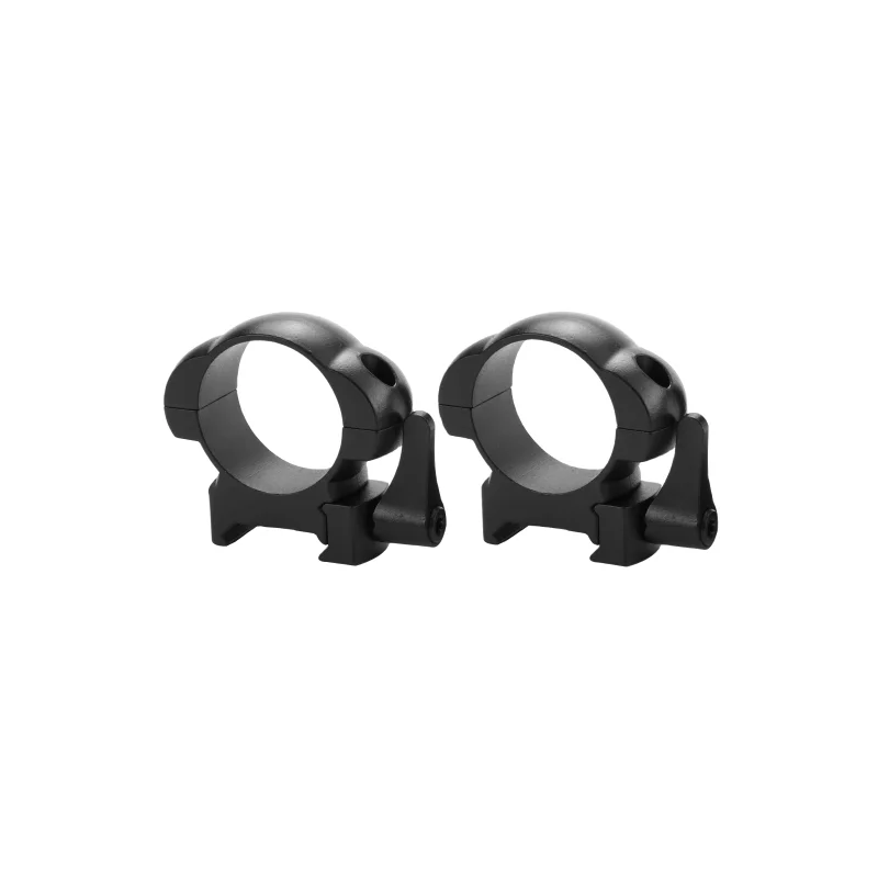 2Pcs/Set Medium Porfile Rifle Scope Steel Mounts Ring 30mm with 21mm Picatinny Rail Tactical Flashlight QD Mount