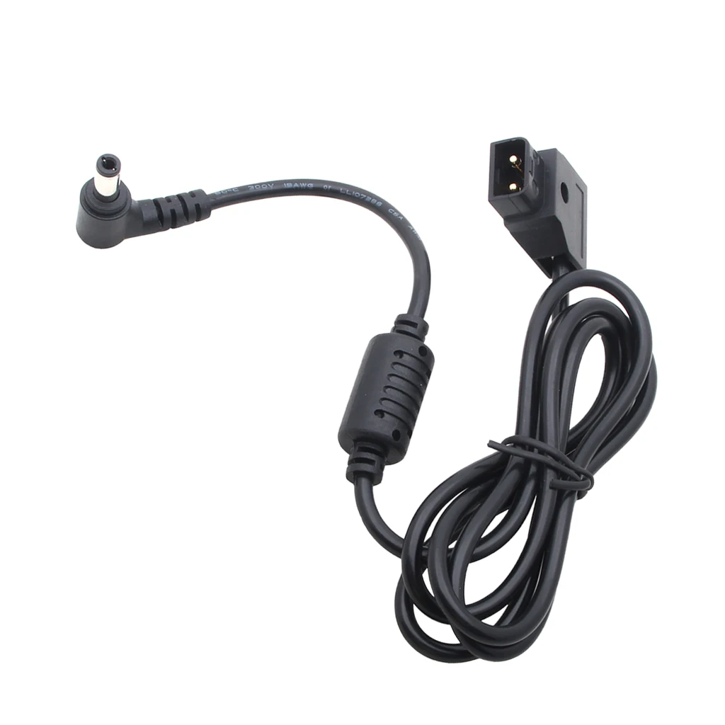 전원 케이블 D 탭 어댑터 카메라 LED 조명 LCD 모니터용 금색 표면 연장선