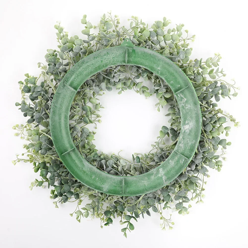 

Fake Wreath Bedroom Mantel Fake Wreath For Front Door House Decor For Mud Room Green Leaves Wreath High Quality