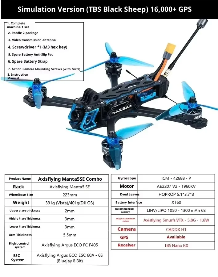 TBS 1.6W GPS