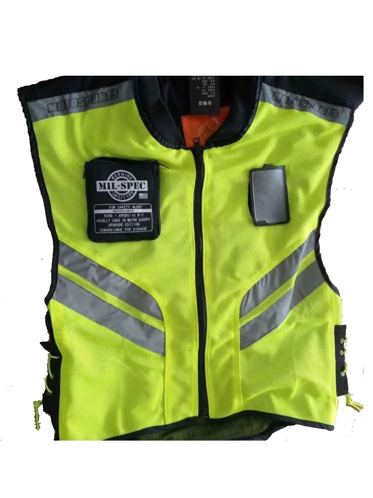 Reflective strips Cycling Off-Road Outdoor Motorcycle Team Bicycle Wear Safety Vest