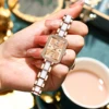 LIGE New Hot Brand Stainless Steel Strap Watch Women Luxury Gift Quartz Wristwatch Student Fashion Simple Square Quartz Watches 6
