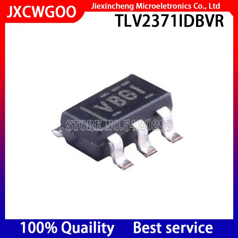 

New original TLV2371IDBVR marking:VBGI TLV2371IDBV TLV2371 SOT23-5 10PCS/LOT