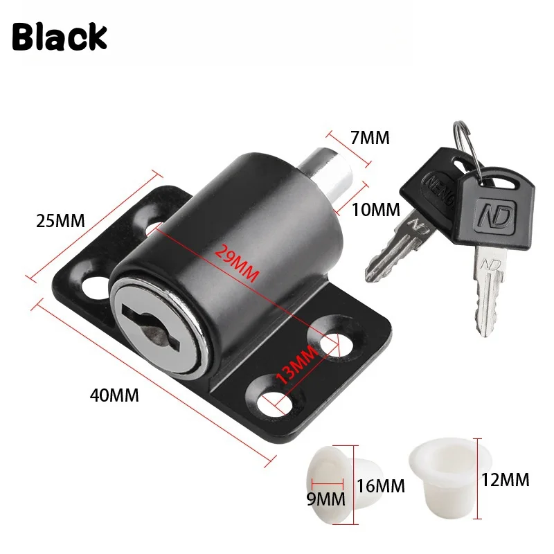Sliding Door Window Locks With 2 Keys Fixer Limiters Baby Child Safety Protection Antitheft Door Window Security Lock Catches