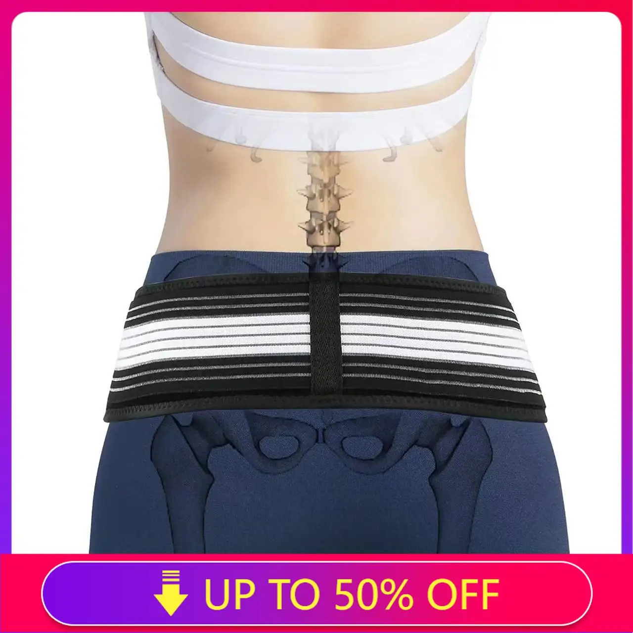 

Тазовый поддерживающий пояс, пояс для поддержки косточек, поясной ремень для суставов, нижняя поддержка спины для выравнивания осанки и беременности для женщин и мужчин