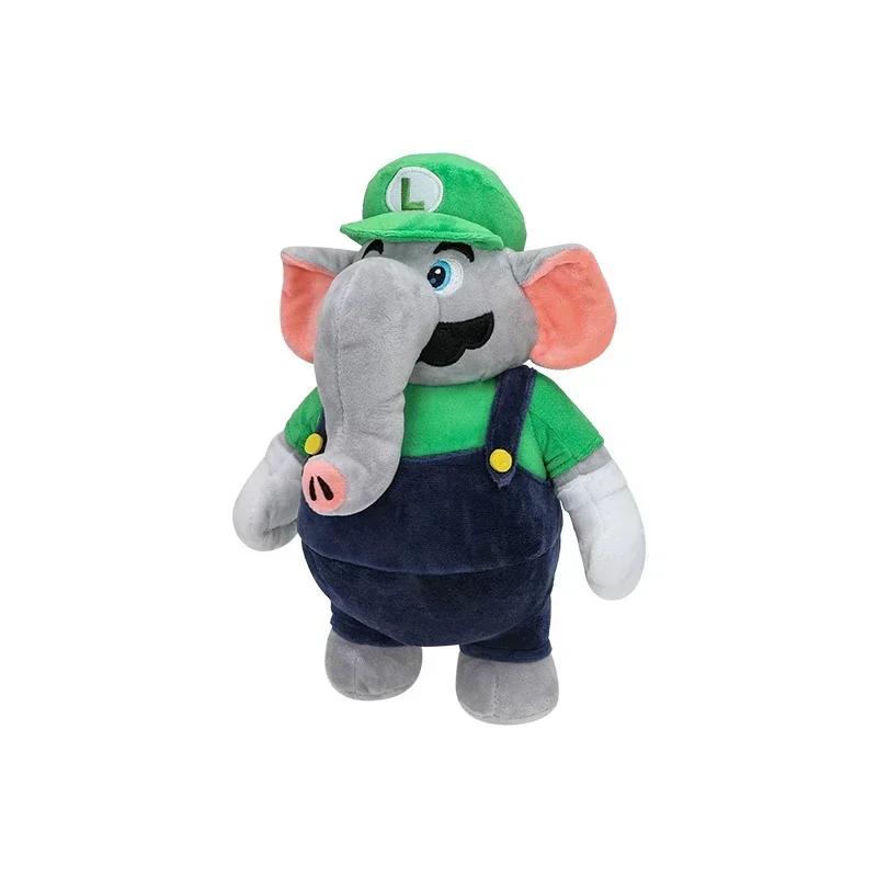 New Mario Bros Plush Elephant 2 Styles Mario Elephant Luigi Stuffed Animal Doll Plushie Kids Gifts For Children Birthday