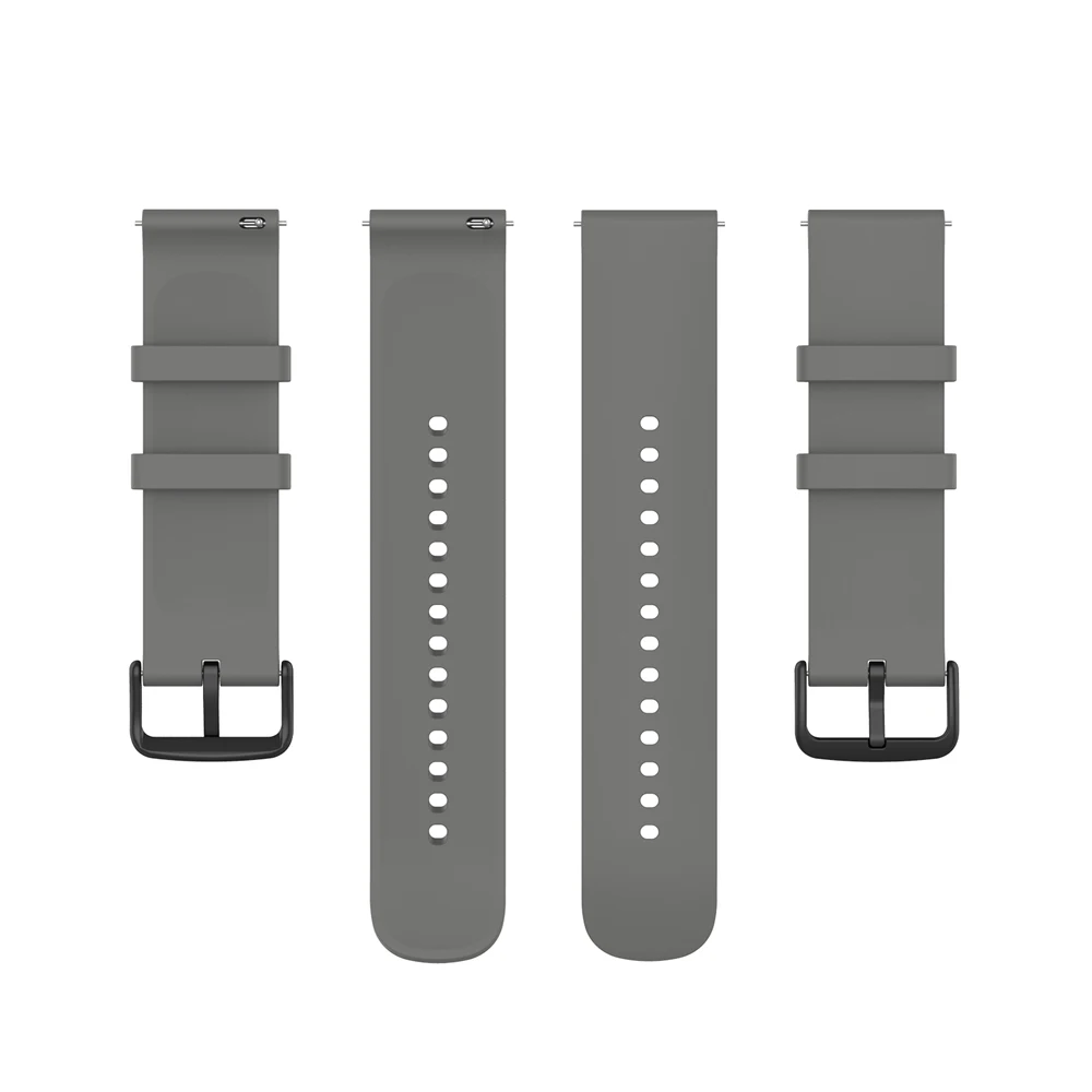 Universal Silicone Sports Watch Strap – 20mm/22mm Adjustable Band