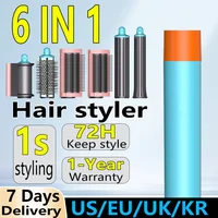 5 in 1 Hair Dryer Hot Comb Set Professional Curling Iron Hair Straightener Styling Tool For dison Women Hair Dryer Household 1