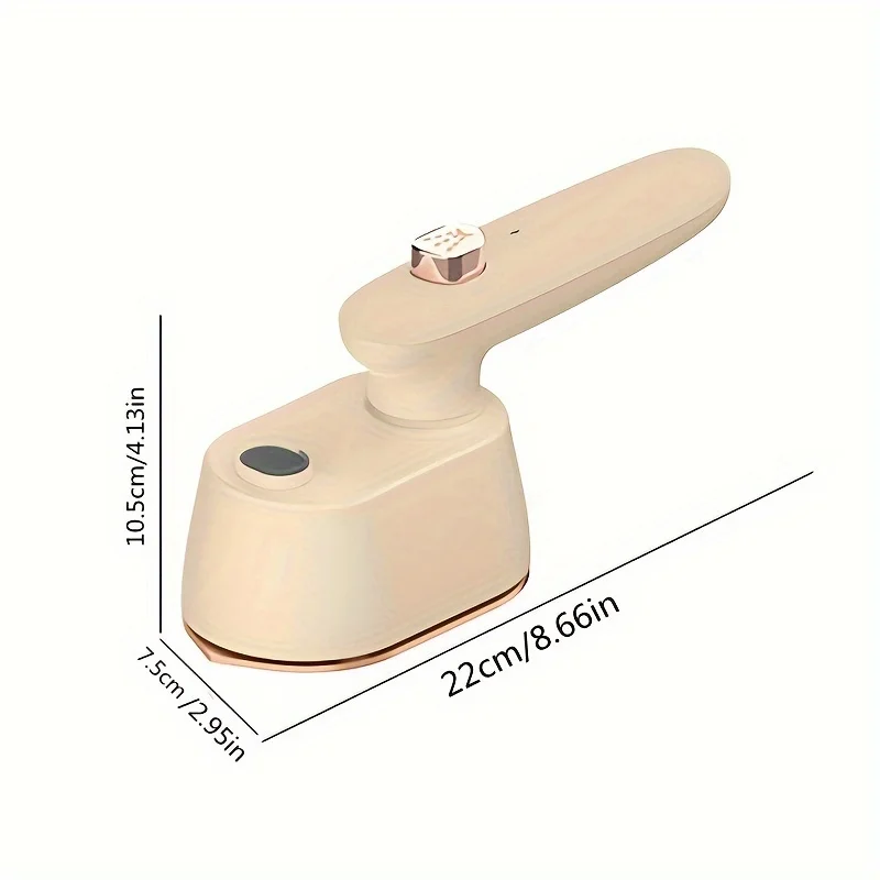 1pc Portable Mini Steam Iron Handheld Foldable Rotating Ironing Machine Remove Wrinkles And Iron On Clothes Machine Suitabl